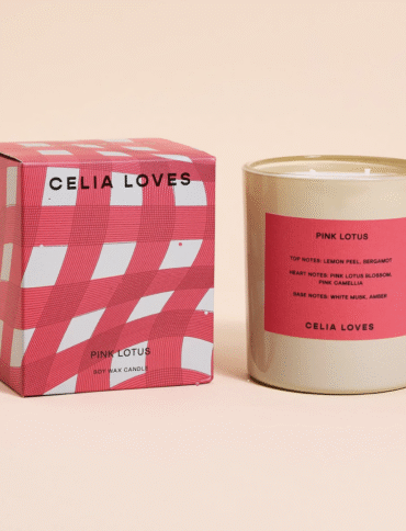 Celia Loves Candle - Pink Lotus