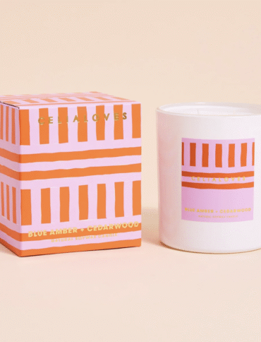 Celia Loves Candle - Blue Amber + Cedarwood