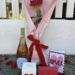 Single Red Rose + Extra Spoilt Gift Bundle