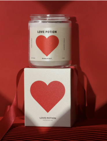 PINK MINT Soy Candle